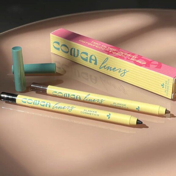🔥3/$30 NIB Alamar Cosmetics Conga Liners Ultra-Creamy Waterproof Pencil Duo Set - Picture 1 of 3